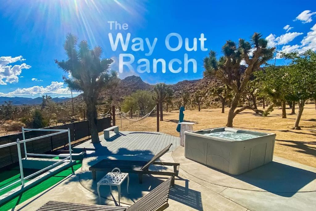 Villa The Way Out Ranch. Escape To Solitude On 2.5 Acres à Joshua Tree Extérieur photo